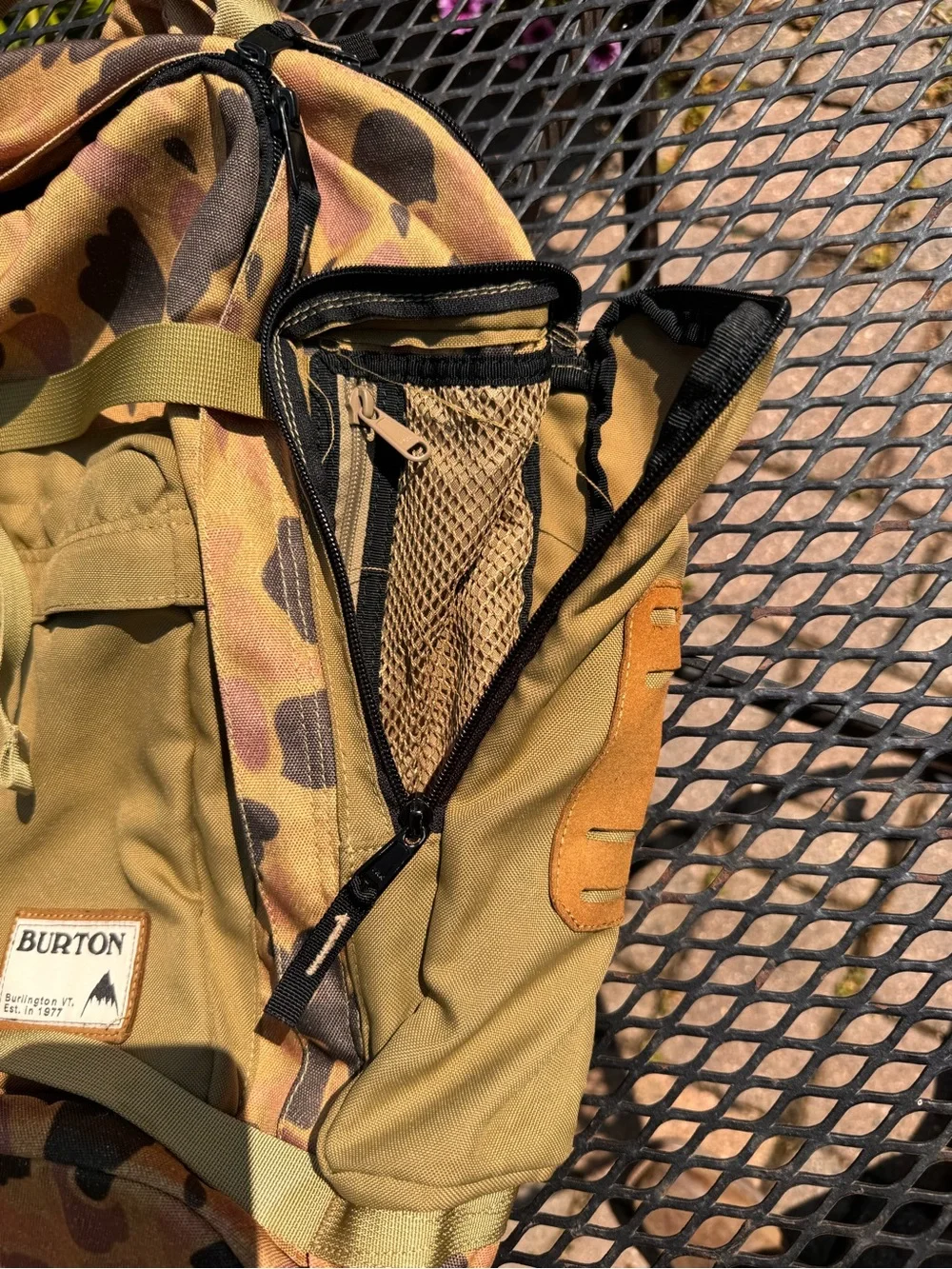 Burton Kilo 27 Liter Tan Camo Backpack